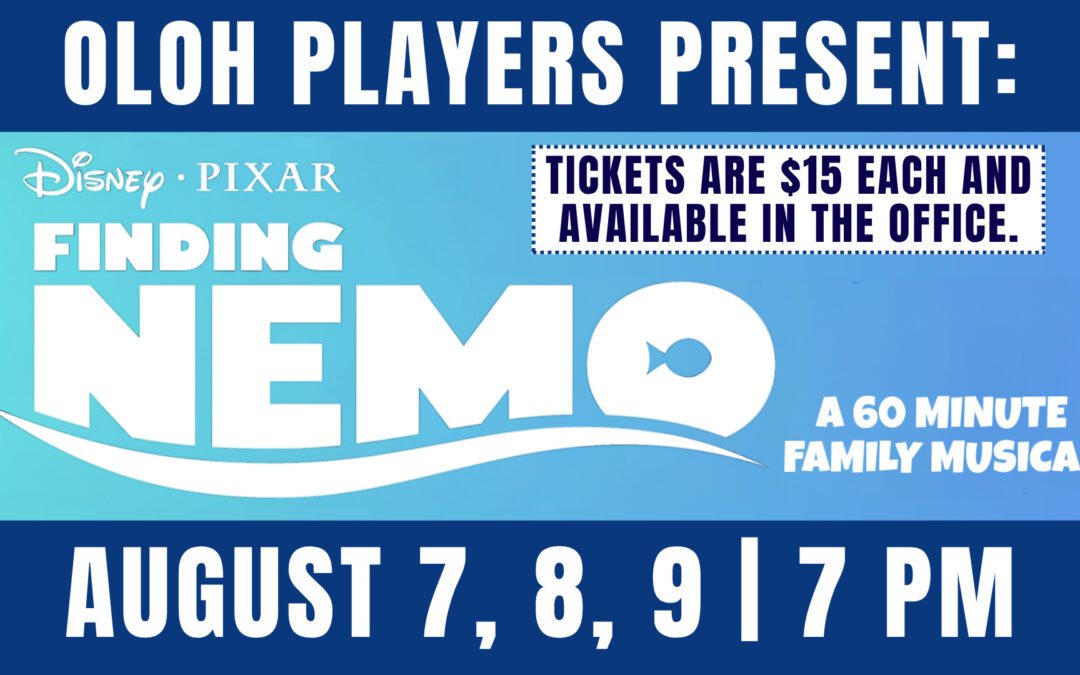 OLOH Players Present: Disney Pixar “Finding Nemo” Musical